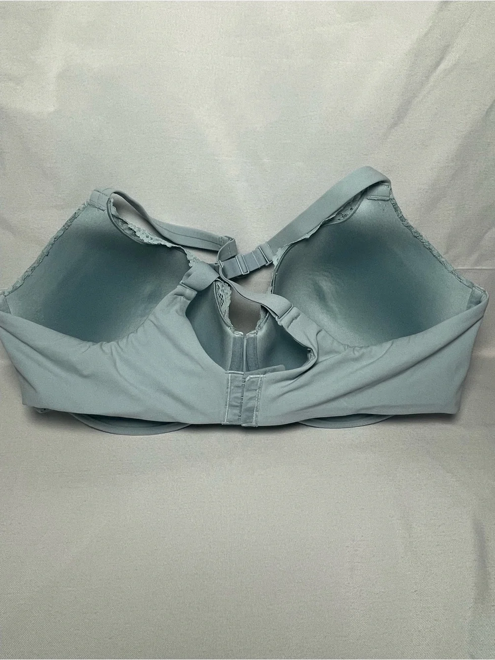 Skims Lace Underwire Bra 40D Blue Racerback - Picture 5 of 9
